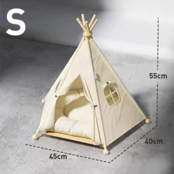 POPOCOLA Camping Tent Pet Bed (S)