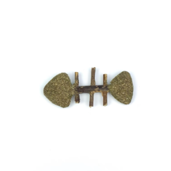 WOHOO MARKET Cat Silver Vine Toy (Fishbone)
