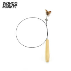 WOHOO MARKET Feather Cat Teaser Wand (Little Bee)