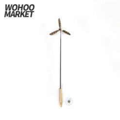 WOHOO MARKET Propeller Cat Teaser Wand (Mottled)