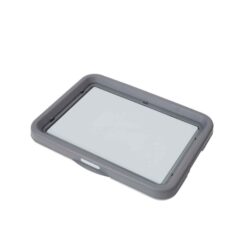 Petio One Hand Dog Toilet Training Board - Grey