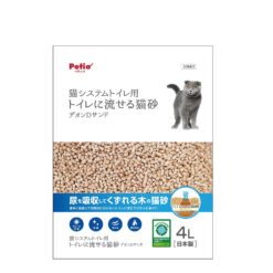 Petio Flushable Deon D Wood Cat Litter For System Cat Litter Box 4L