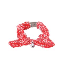Petio Neko Komachi Chou Chou Cat Collar Sakura - Red