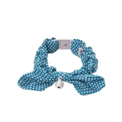 Petio Neko Komachi Chou Chou Cat Collar Kanoko - Blue