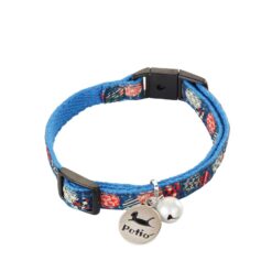 Petio Neko Komachi Cat Collar Ball - Blue