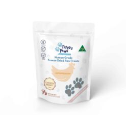 Freezy Paws Freeze-Dried Chicken Breast Raw Treats for Pet Cat Dog 100g